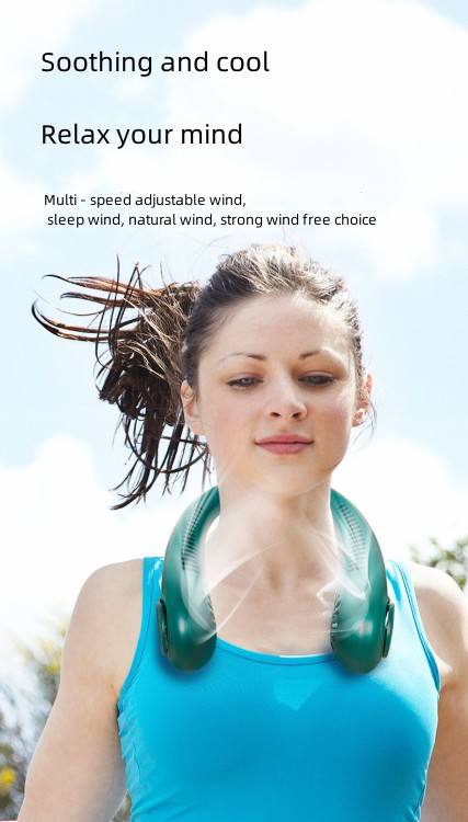 Neck fan, Wearable, Mini, portable