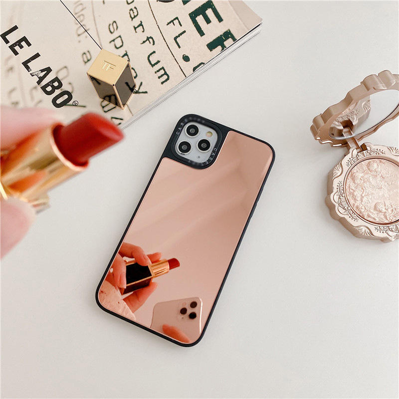 Mirror Case for iphone,2023 Luxury Makeup Glass