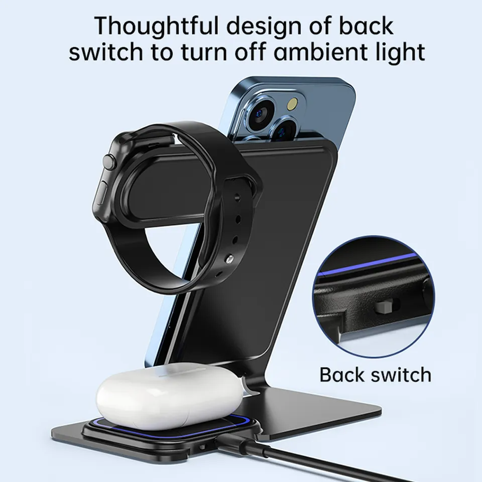 Wireless Charger Quick, Fast , Dock Station Stand