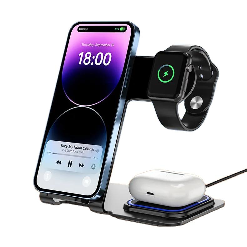 Wireless Charger Quick, Fast , Dock Station Stand