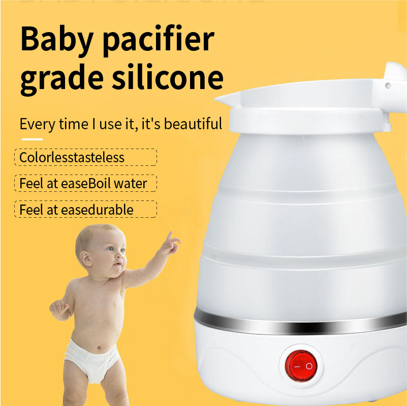 Mini Kettle, Portable, folding, electric, silicone