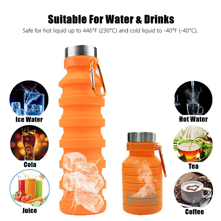 Water Bottles (Foldable) silicone