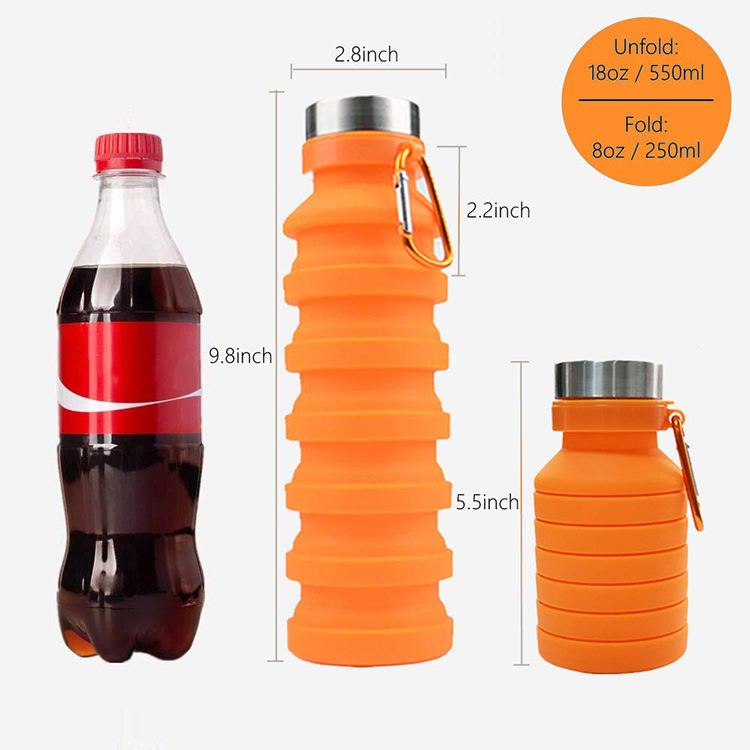Water Bottles (Foldable) silicone
