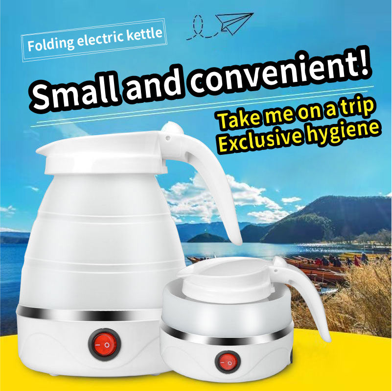 Mini Kettle, Portable, folding, electric, silicone