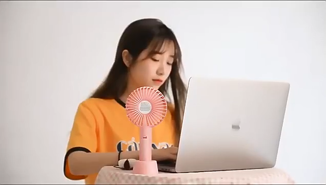 Mini Fan ,Usb Rechargeable, Portable Hand Held
