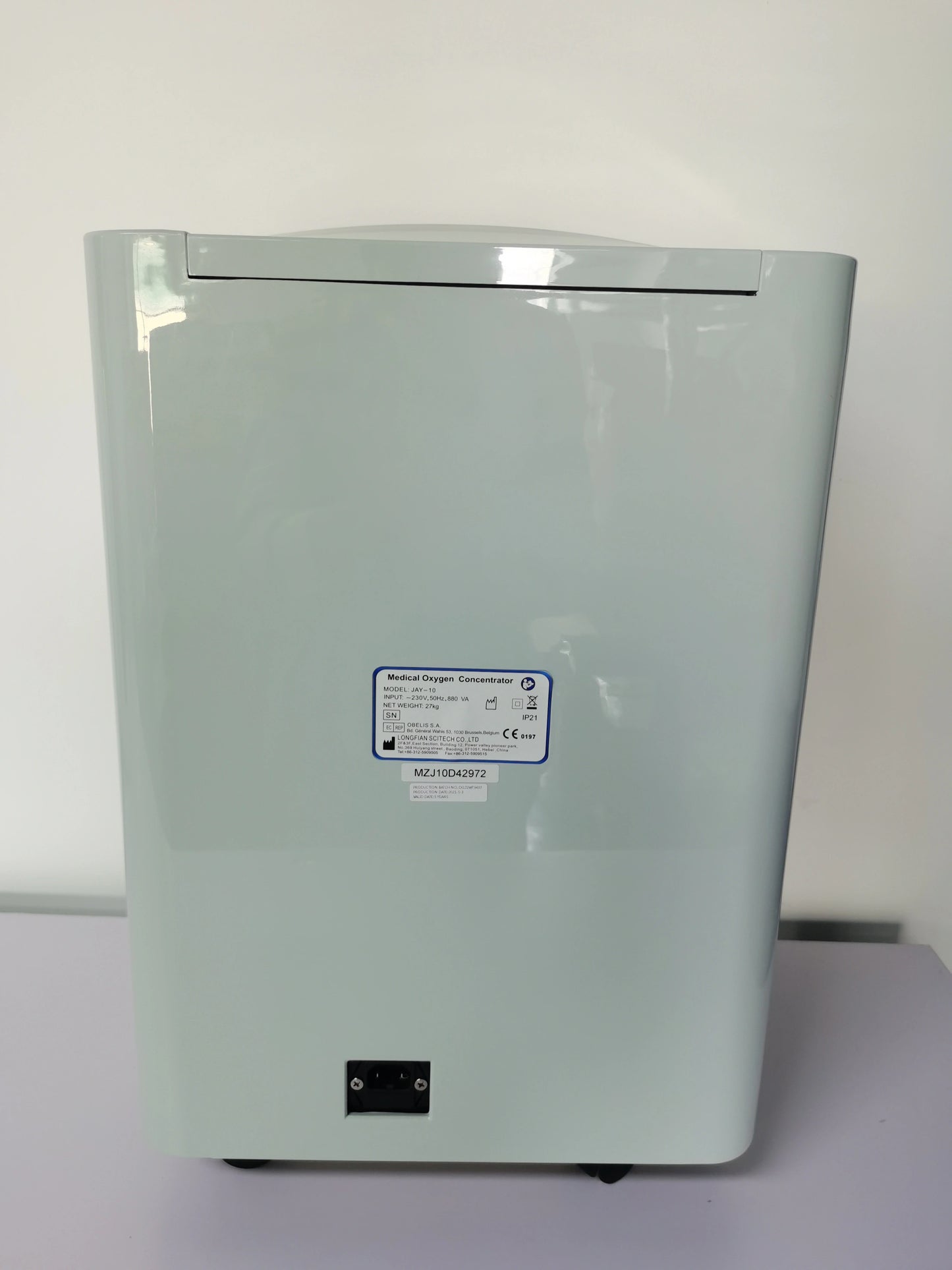 Dual 10L  Concentrator (JAY 10)